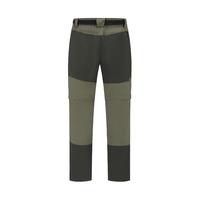 迪卡侬MT500男士山地徒步耐穿可拆卸长裤-5509598 绿色 40