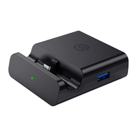 DERY新得利Switch便携底座NS充电器OLED投屏线主机充电座拓展坞Lite游戏机桌面支架 Switch拓展坞【5合一】