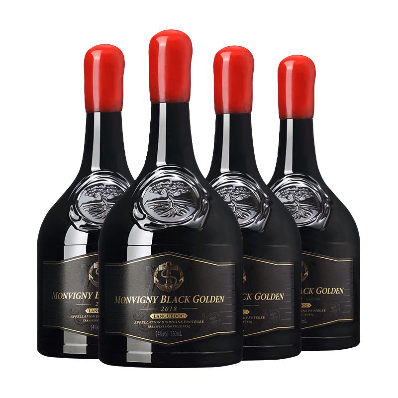 歌瑞安 AOP级 梦威尼黑金 赤霞珠干型红葡萄酒 8瓶*750ml套装