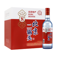 YONGFENG 永丰牌 北京二锅头 红瓶 42%vol 清香型白酒 500ml*12瓶 整箱装