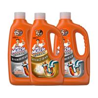 威猛先生 管道疏通剂 厨房款960ml*2+卫浴款960ml*1