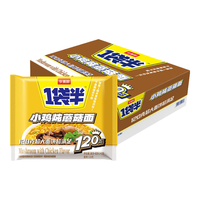 今麦郎方便面 一袋半 大份量面饼红烧老坛酸菜袋装泡面懒人宵夜速食面 【24袋整箱装】小鸡炖蘑菇