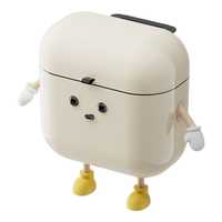 懒人空间壁挂垃圾桶厨房带盖家用橱柜门壁挂式垃圾筒厕所卫生间垃圾桶纸篓 卡通款 壁挂垃圾桶大号 12L