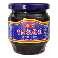 仲景上海葱油拌面酱230g家用厨房炸酱面馄饨葱油汁拌面条专用酱料等 【小瓶】蓬盛橄榄菜180g*1瓶