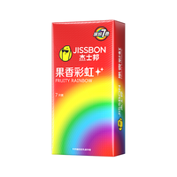 杰士邦水果香彩虹情趣保险套超薄润滑避孕套套tt