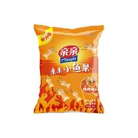 亲亲（Qinqin）膨化休闲零食 虾条薯片任选年货食品小吃办公零食 小鱼果烧烤味