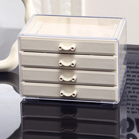 映棠 大四层大容量首饰盒家用学生