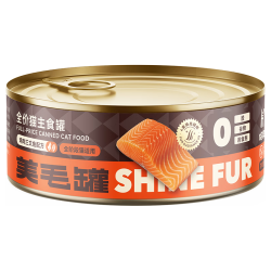 METZ 哈皮哈尼猫罐头全价主食罐成幼猫通用美毛罐头三文鱼鸡肉味85g*6
