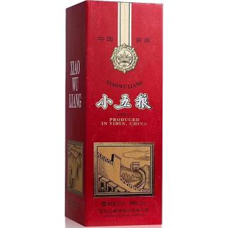 五粮液 小五粮 浓香型白酒 52度 375ml*6瓶 整箱装