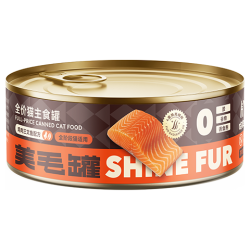 METZ 哈皮哈尼猫罐头全价主食罐成幼猫通用美毛罐头三文鱼鸡肉味85g