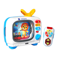 vtech 双语遥控小电视宝宝早教机儿童过家家玩具