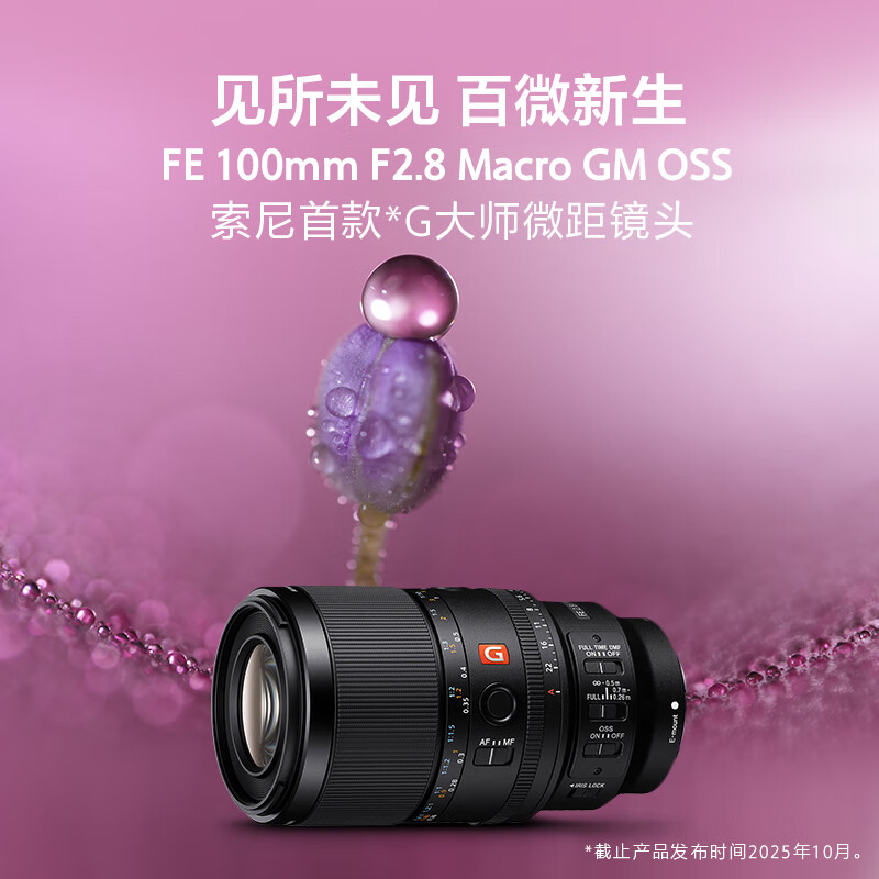  SONY/索尼 G大师 微距镜头