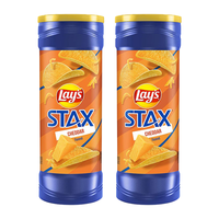 Lay's 乐事 墨西哥进口乐事薯片 奶酪味155.9g*2罐