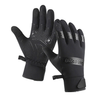 RED DRAGONFLY 红蜻蜓 男士手套 HQT-7921648 经典款 黑色