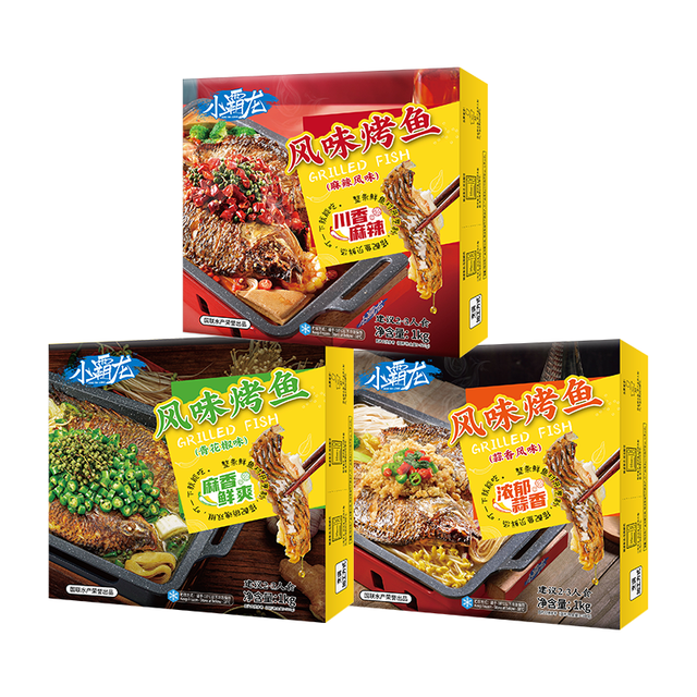 国联 特大烤鱼 1kg*3盒 6斤 冷冻罗非鱼