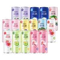 移动端、京东百亿补贴、京东超级补贴：锐澳 洋酒鸡尾酒 330ml*16罐 微醺系列