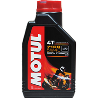 MOTUL 摩特 4T系列 7100 5W-40 全合成机油 摩托车机油 1L