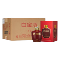 MOUTAI 茅台 白金酒 红坛 53%vol 酱香型白酒 500ml 单瓶装