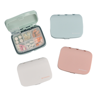 Vilscijon/维简 U022 便携药盒 收纳盒 梦幻蓝