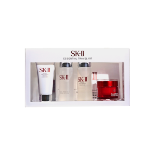 SK-II 旅行套装（洁面乳 20g+清莹露 30ml+神仙水 30ml+精华霜 15g）