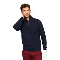 迪卡侬半拉链毛衣秋冬保暖翻领套头衫运动长袖-4881928 2XL