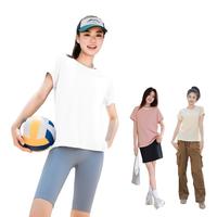 JEANSWEST/真维斯 防晒UPF50+ 运动短袖T恤