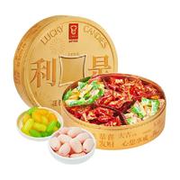 嘉顿利是糖水果糖大铜钱礼盒360g过年过节佳品