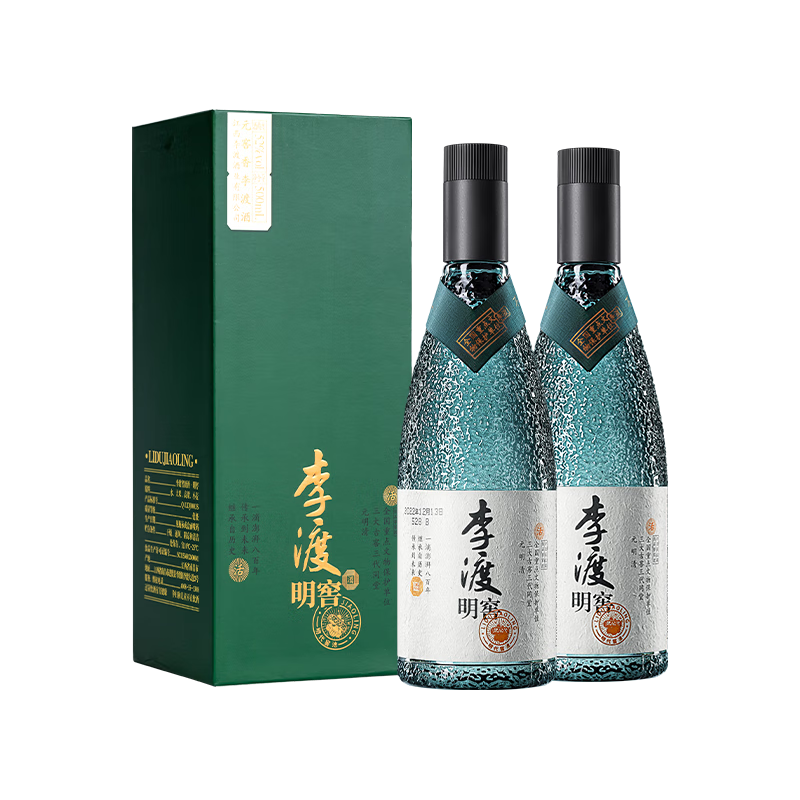  LIDU/李渡 纯粮酒 白酒礼盒+礼袋+小酒  元窖香型 礼盒装 52%vol 500ml