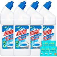 SUPERB 超威 洁厕液套装 500g*4瓶 松木清香