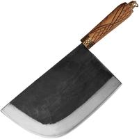 砍骨头刀手工锻打斩骨刀重型屠夫锰钢剁骨刀商用卖肉砍骨头刀