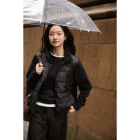 笑涵阁 百搭立领摇粒绒鸭绒轻羽绒外套女时尚减龄显瘦轻薄羽绒2025冬