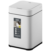 EKO 逸趣系列 EK9208 感应式垃圾桶 10L 亚光白