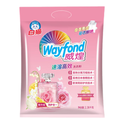 白猫 威煌 速溶高效洗衣粉 2.38kg 清新柚子香