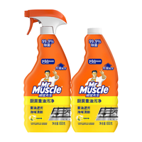 Mr Muscle 威猛先生 厨房重油污净 650g+650g替换装 清爽柠檬