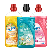 菲碧清地板清洁剂 拖地瓷砖清洁剂 德国地砖木地板速干留香清洁液 1000ml3瓶【橙香+花香+海洋】