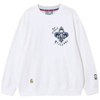 杰克·琼斯（JACK&JONES）NBA联名鹈鹕队潮舒适纯棉圆领卫衣男装224433080 A06本白色 XL 185