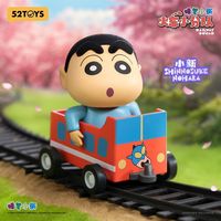 52TOYS 蜡笔小新火车小分队系列盲盒手办公仔