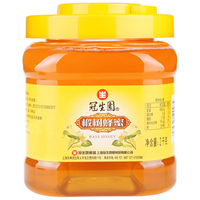 冠生园椴树蜂蜜2000g 椴树蜜 大桶量贩装 冲调饮料 早餐冲饮 下午茶点心 烘焙原料