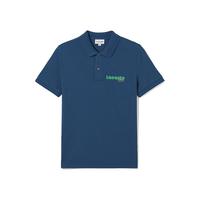 LACOSTE法国鳄鱼男装男士Polo衫舒适日常简约休闲翻领短袖|PH0786 HBM/深蓝色 5 /180