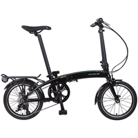 大行（DAHON）D3纵向折叠自行车16英寸外3速男女通用铝合金运动单车JAA633 丽面黑