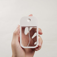 米良品 便携随身按压喷雾瓶 2个装 配漏斗