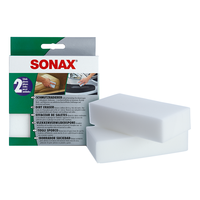 索纳克斯(SONAX)德国车用内饰清洁海绵擦高密度去污棉两块装