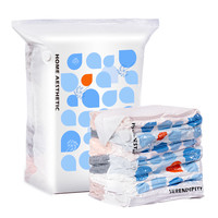 收纳博士 梦境款加厚抽真空收纳袋 羽绒衣物棉被 小号（60*40cm）