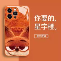 疯狂动物城 毛绒尼克朱迪适用苹果17手机壳iPhone16promax新款华为mate60pro情侣pura70疯狂动物城Reno14卡通vivos30男女