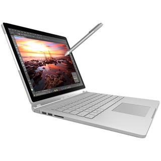 Microsoft 微软 Surface Book 六代酷睿版 13.5英寸 二合一笔记本电脑 银色 (酷睿i7-6600U、1G独显、16GB、512GB SSD、3K）