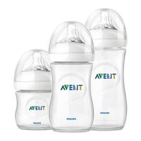 AVENT 新安怡 自然系列 PP奶瓶 330ml 螺纹6月+ SCF696/13