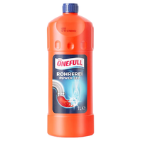 ONEFULL德国管道疏通剂毛发强力溶解通厕所马桶地漏下水道厨房清洁 1000ml 1瓶