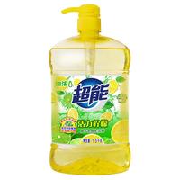 超能 离子去油洗洁精 1.5kg 活力柠檬