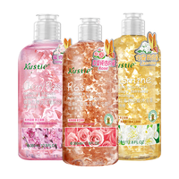 Kustie 蔻斯汀 花瓣沐浴露套装 (茉莉380ml+樱花380ml+玫瑰380ml)