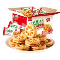 嘉士利 果乐果香 夹心饼干 凤梨味 1kg